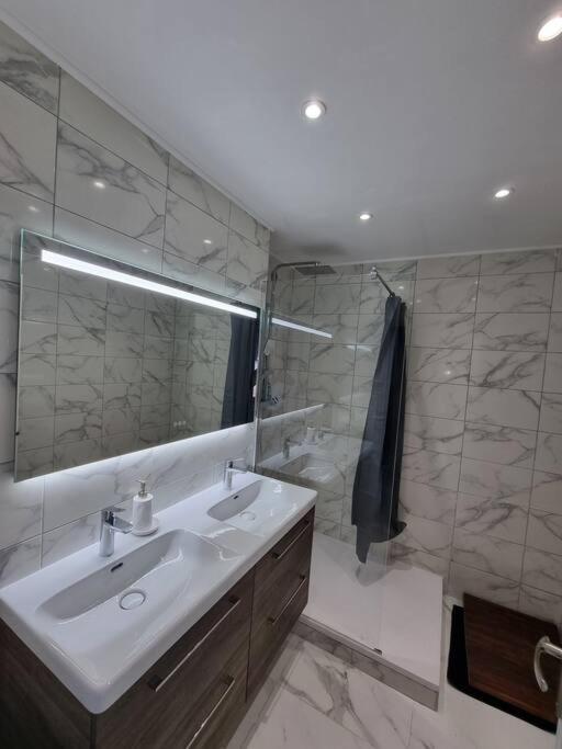 Appartement Vue Mer Avec Parking Gratuit Sur Place 巴斯蒂亚 外观 照片